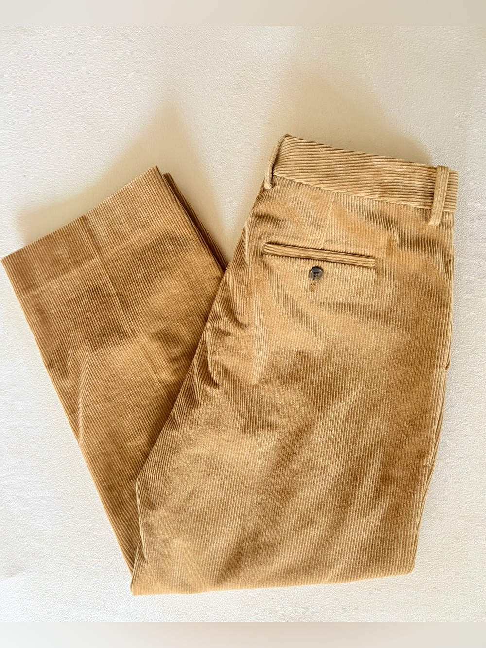 NWT Banana Republic Rivoli Pleated Wide Leg Corduroy Ankle Pant Size 6